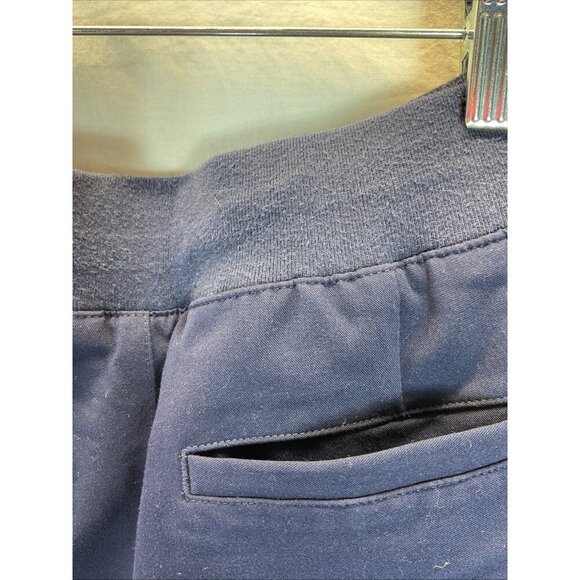 FIGS Yola Skinny Cargo Scrub Pants Women's S Navy Blue Stretch Drawstring - Picture 7 of 11